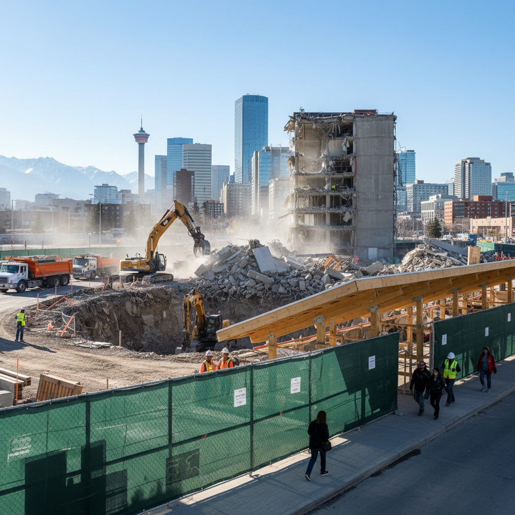 Ensuring Safety from Objects Projected onto Public Ways at Calgary Construction Sites: Navigating NBC OS5.1