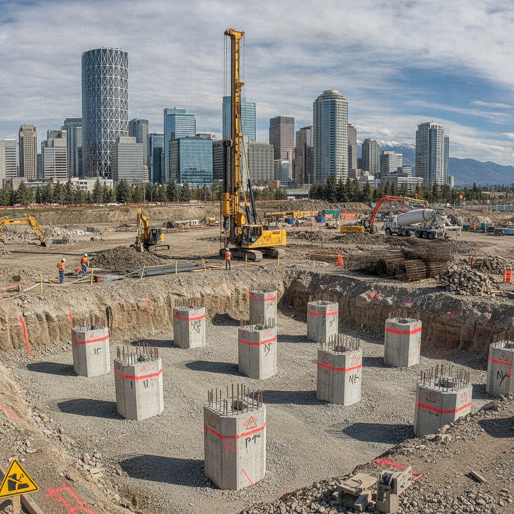Ensuring Proper Design, Alignment, and Location of Deep Foundations in Calgary-A Guide for Homeowners, Builders, and Developers