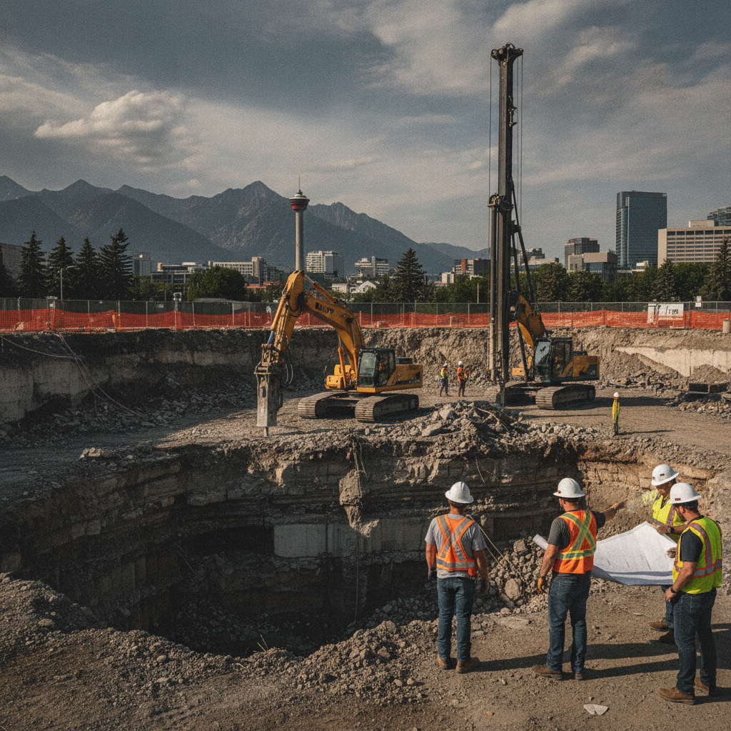 Ensuring Proper Design of Deep Foundations in Calgary: Navigating NBC A-4.2.7.2.(1) for Builders and Developers