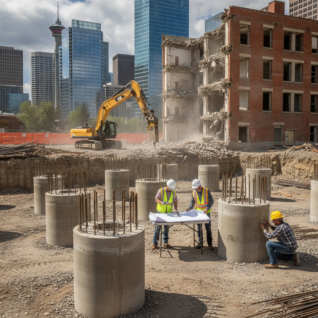 Ensuring Proper Design of Deep Foundation Units in Calgary: Navigating NBC 4.2.7.1.(1) for Builders and Developers