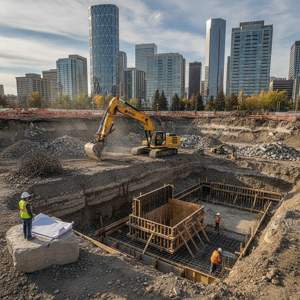 Ensuring Proper Design of Foundations for Eccentric and Inclined Loads in Calgary: Navigating NBC 4.2.4.6 for Homeowners and Builders