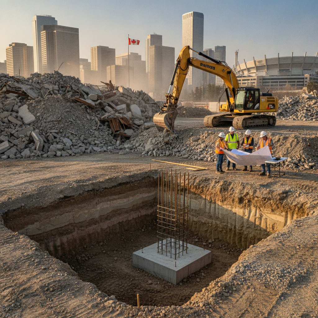 Ensuring Proper Design of Foundations on Filled Ground in Calgary: Navigating NBC 4.2.4.13 for Homeowners and Builders