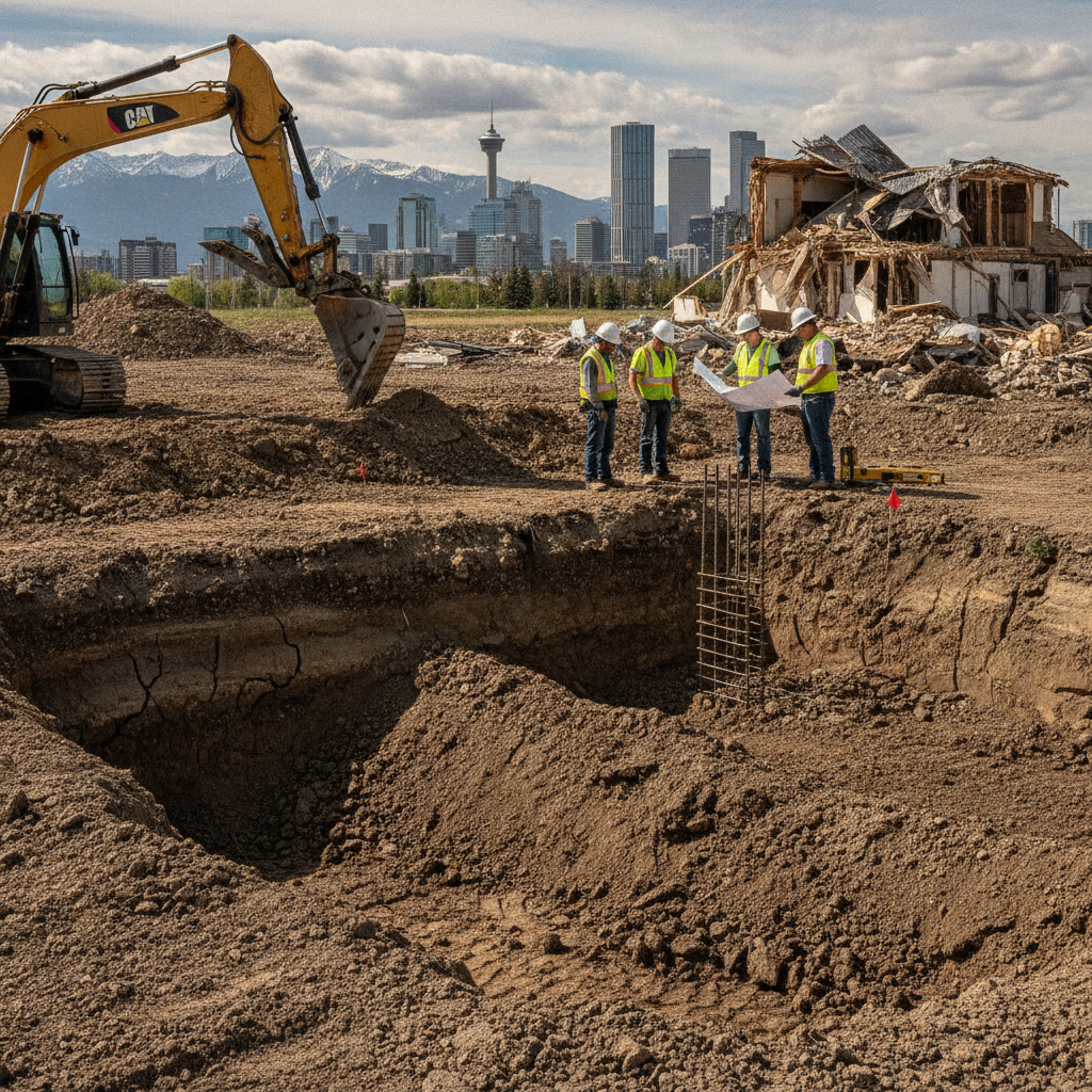 Ensuring Proper Design of Foundations for Swelling and Shrinking Soils in Calgary: Navigating NBC 4.2.4.11 and 9.4.4.4 for Homeowners and Builders