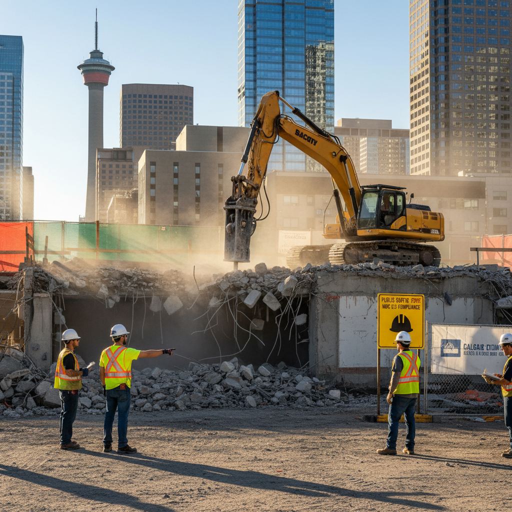 Demolition Procedures in Calgary: Navigating NBC 8.1.1.3 for Public Safety