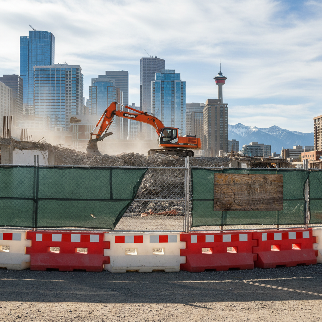 Fencing, Boarding, and Barricades for Calgary Construction: Understanding NBC 8.2.1.3 Compliance