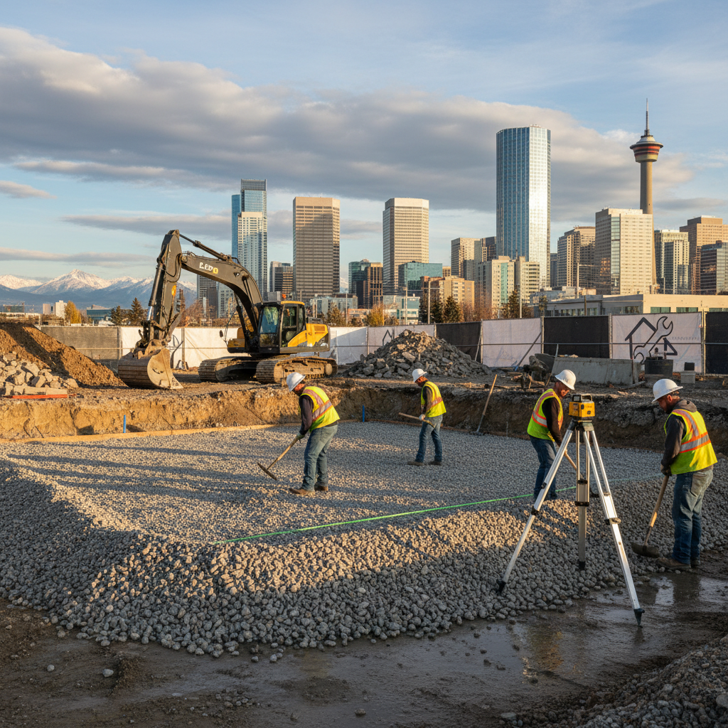 Ensuring Proper Granular Drainage Layer Installation in Calgary: Navigating NBC 9.14.4.2 for Homeowners and Builders