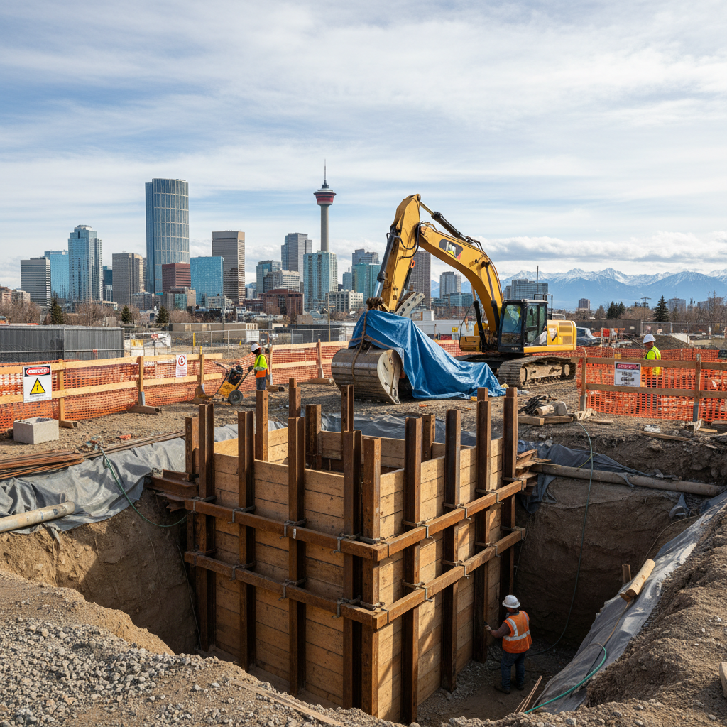 Protection and Maintenance at Excavations: Essential Requirements for Calgary Construction Sites (NBC 4.2.5.7)
