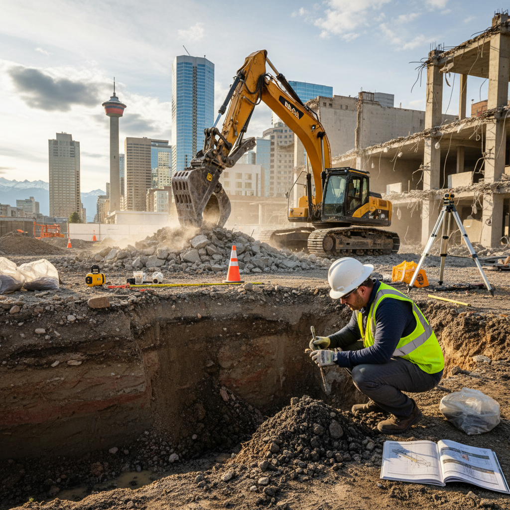 Ensuring Proper Identification and Classification of Soil, Rock, and Groundwater in Calgary: Navigating NBC 4.2.4.3 for Foundations