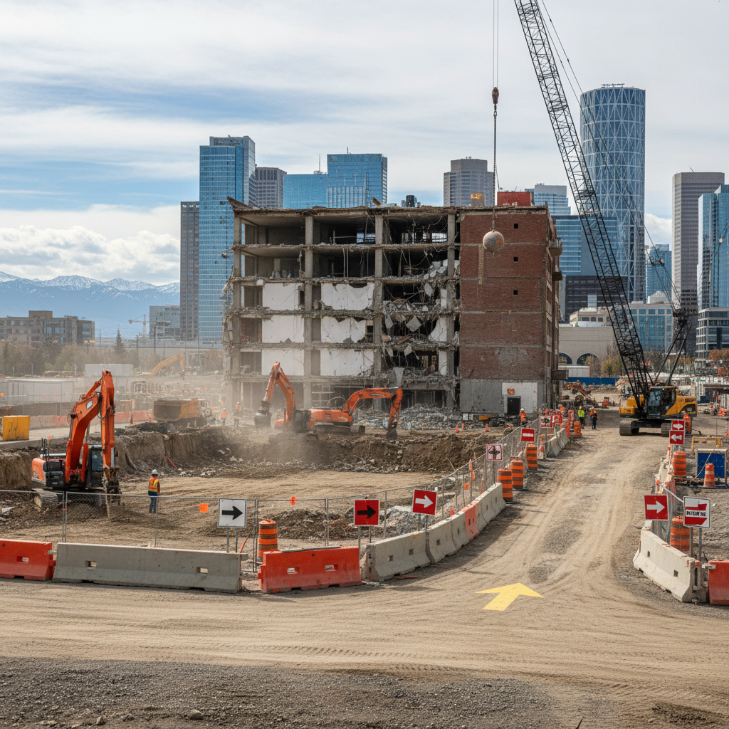 Direction of Vehicular Traffic at Calgary Construction Sites: Understanding NBC 8.2.4 Requirements and City Regulations