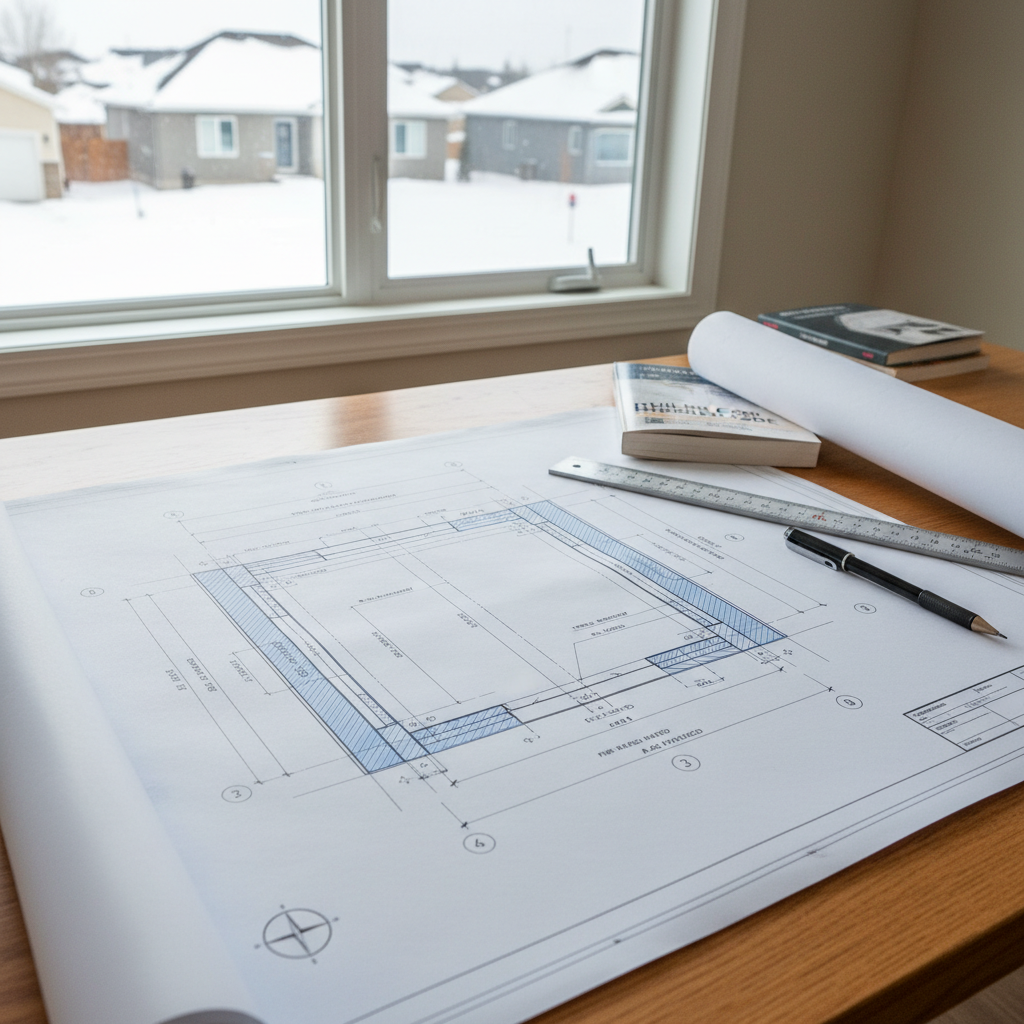 Drafting Details for Code-Compliant Attic Access Hatches in Alberta Homes