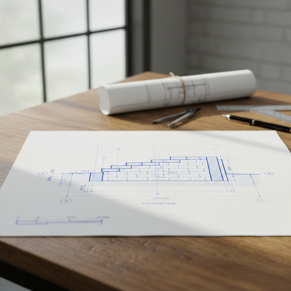 Designing and Drafting Residential Retaining Walls Under 1.2m in Alberta: Code & Best Practices