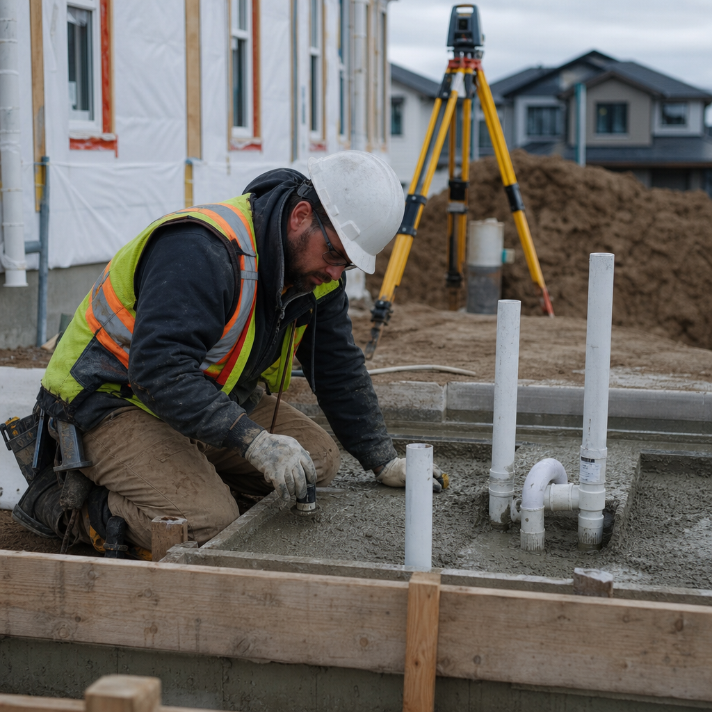 Detailing Code-Compliant Sump Pump Discharge on Alberta Residential Plans