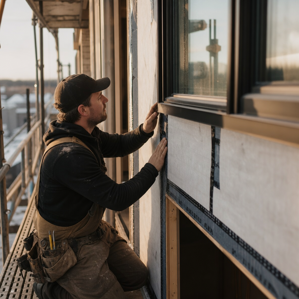 Detailing Exterior Window and Door Trim Connections to Weather Barriers in Alberta: Drawing, Dimensioning, and Code Practices