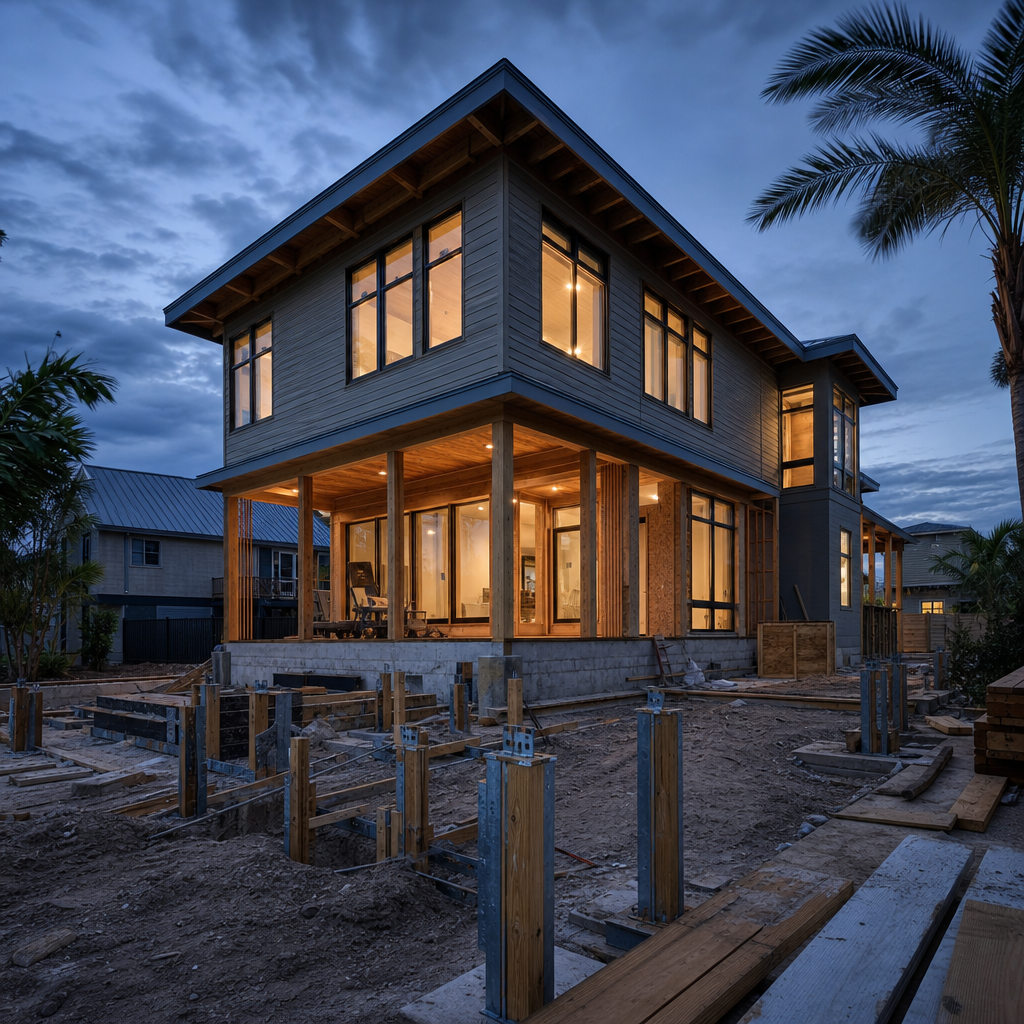 Detailing FBC-Compliant Shear Wall Hold-Downs and Anchorage for Wood-Framed Homes in Tampa, FL: Plan Sheet Practices and Field Verification