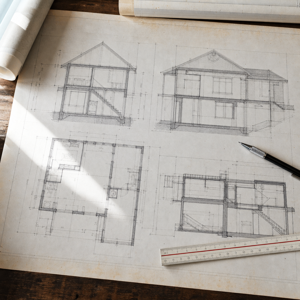 Dimensioning and Detailing Minimum Ceiling Heights in Alberta Residential Design