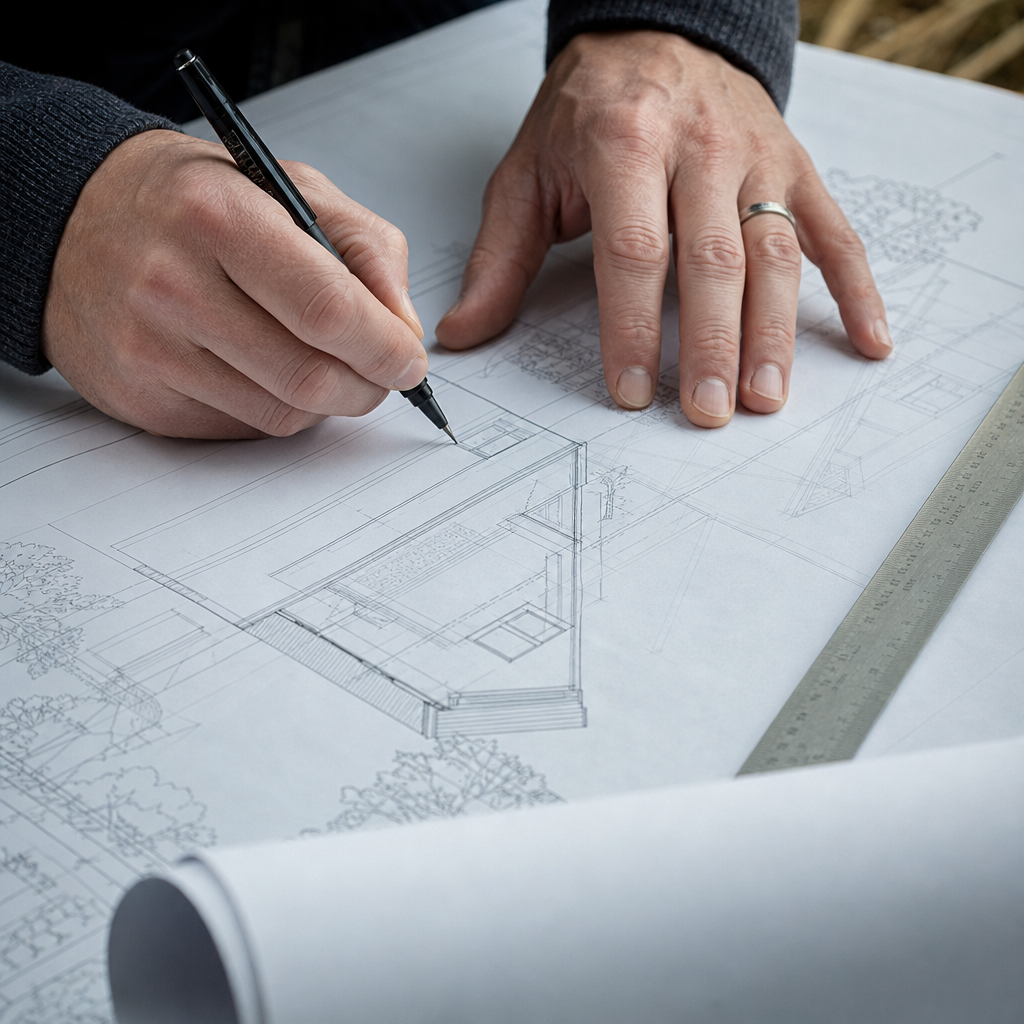 Detailing Architectural Drawings for Austin, TX McMansion Ordinance on SF-3 Zoned Lots