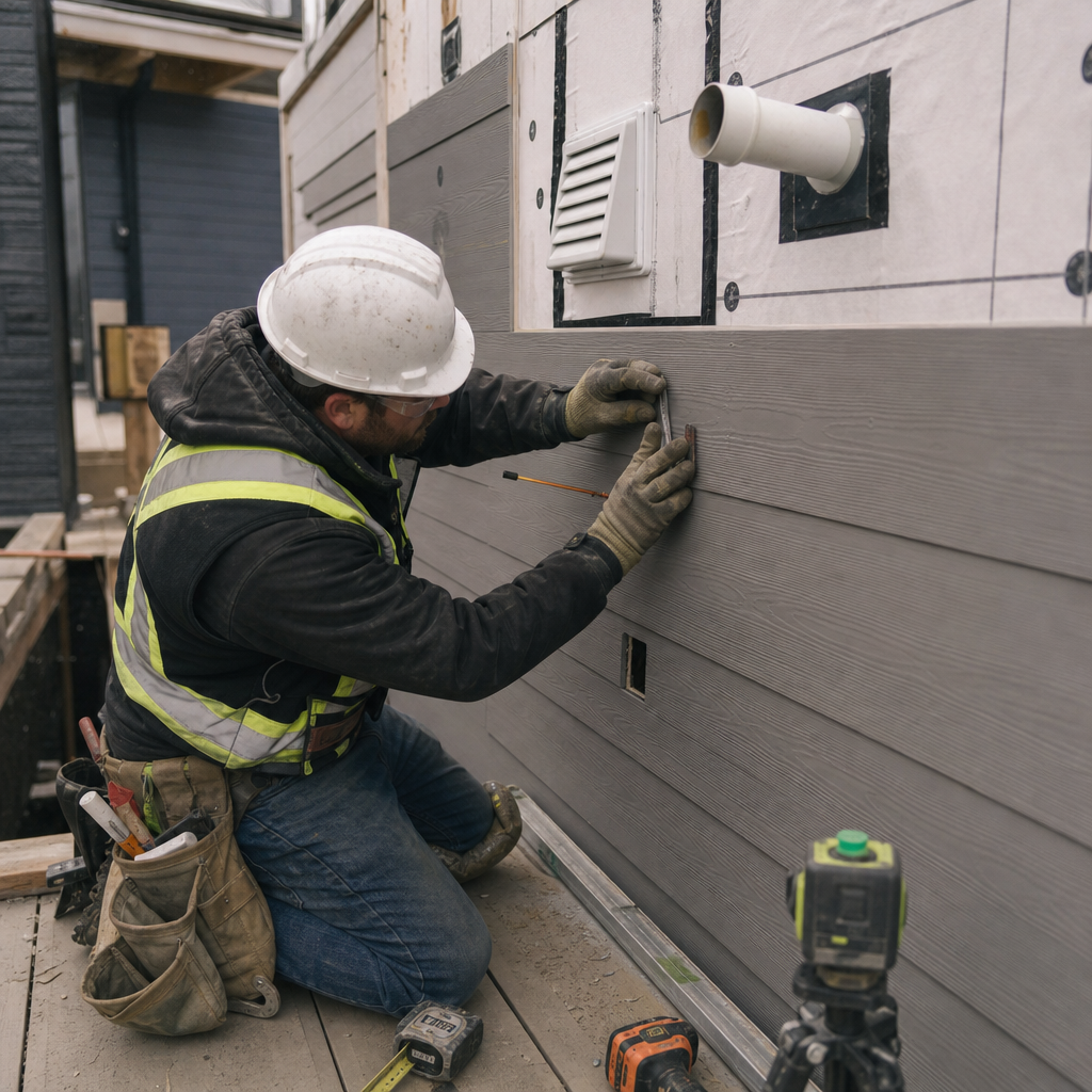 Drafting Code-Compliant Exterior Air Intake & Exhaust Vent Distances-Alberta Plans
