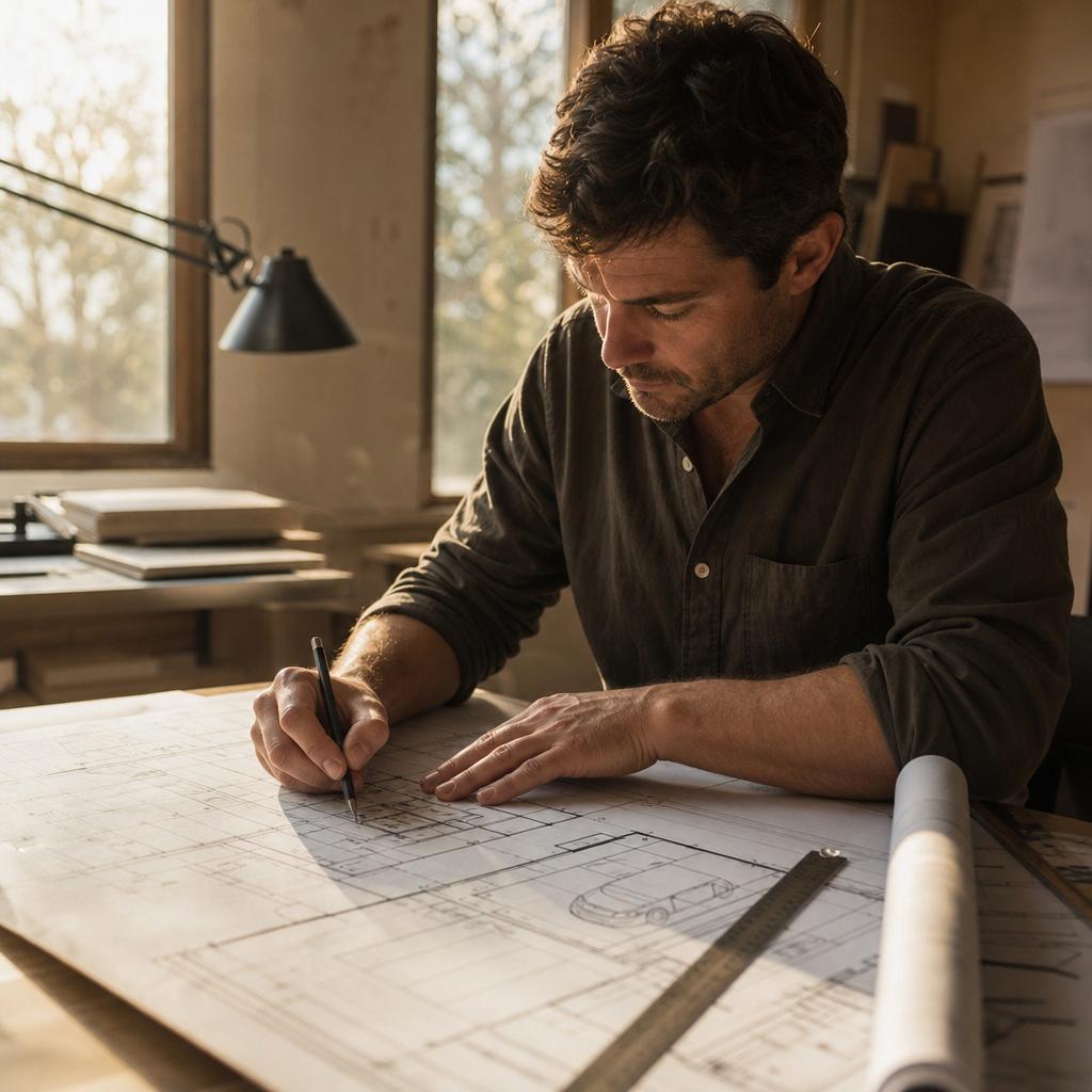 Drafting Code-Compliant Garage Fire Separation and Curb Details in Dallas, TX Residential Permit Plans