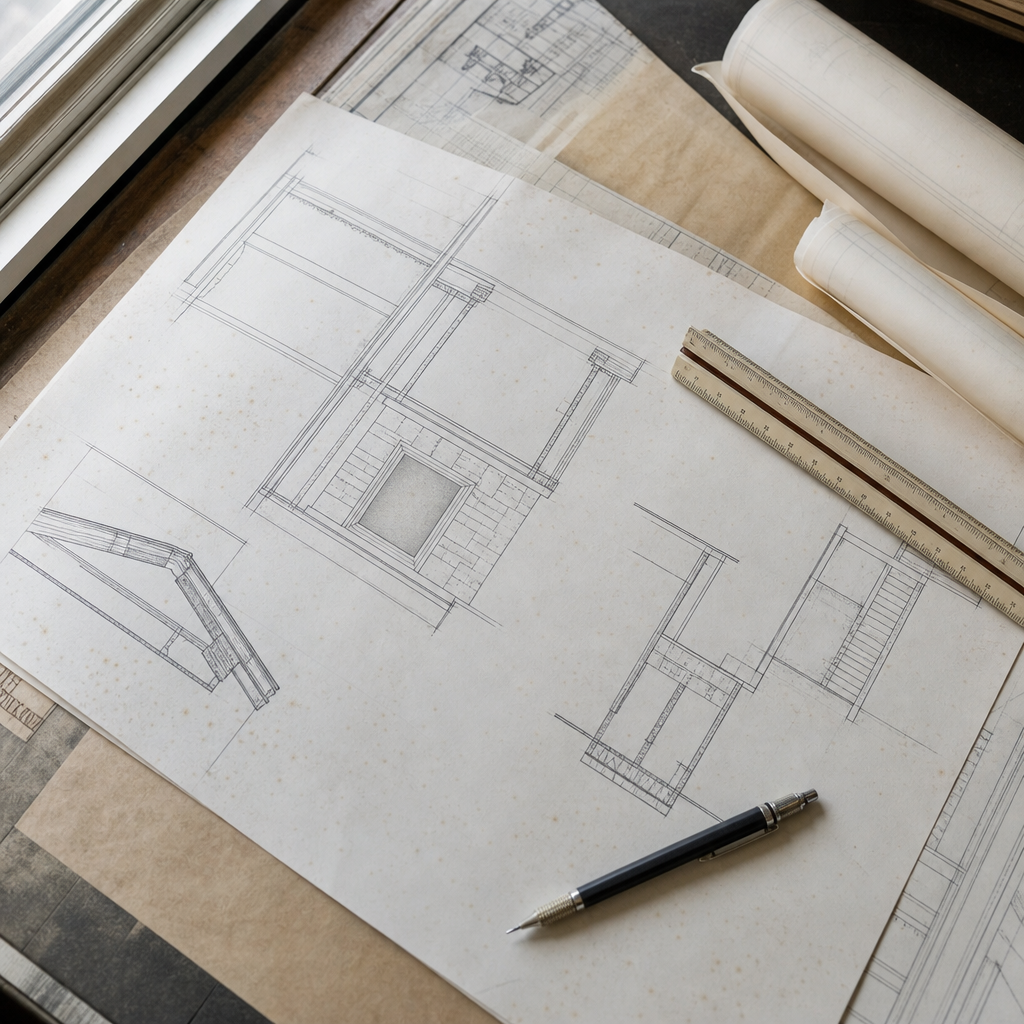 Drafting Code-Compliant Framing Details for Chimney and Fireplace Openings in Alberta Homes