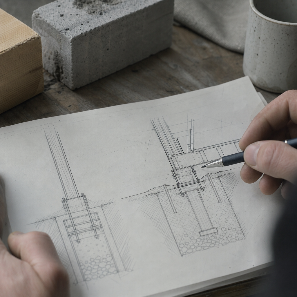 Drafting Code-Compliant Frost-Protected Pier Footings for Detached Decks and Accessory Structures in Alberta