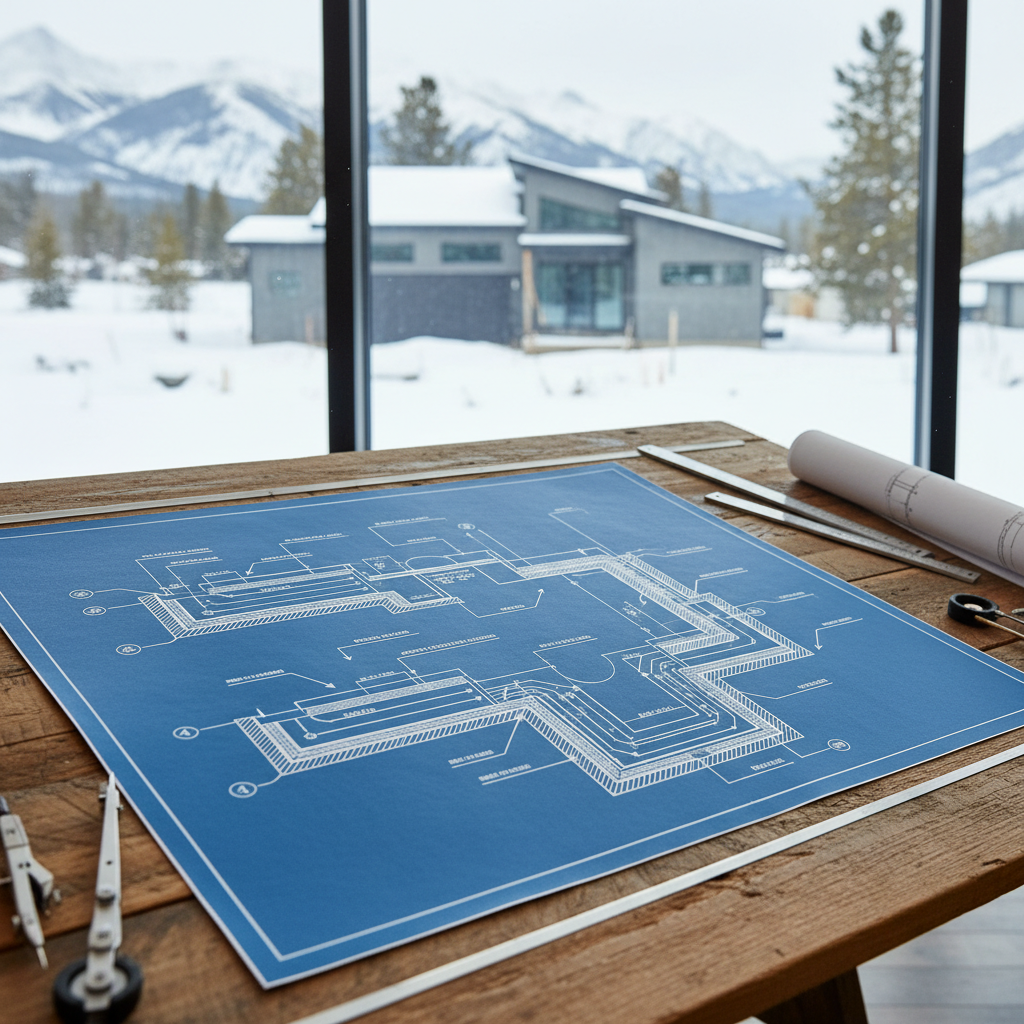 Drafting Code-Compliant Under-Slab Insulation and Edge Details for Heated Slabs in Alberta