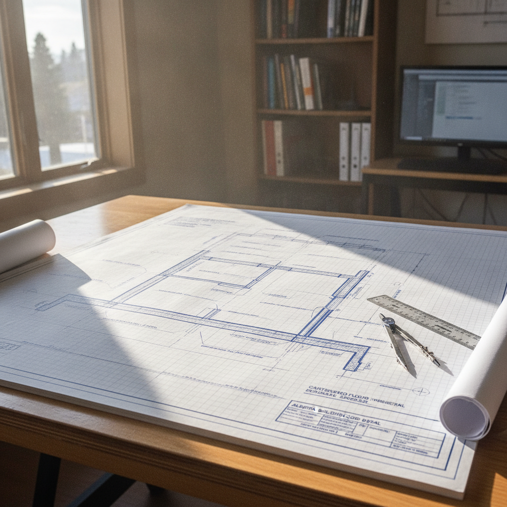 Drafting Code-Compliant Insulation Details for Cantilevered Floors in Alberta