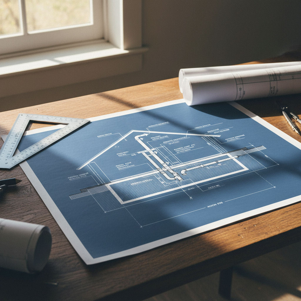 Drafting Details for Passive Radon Gas Mitigation in Alberta Homes