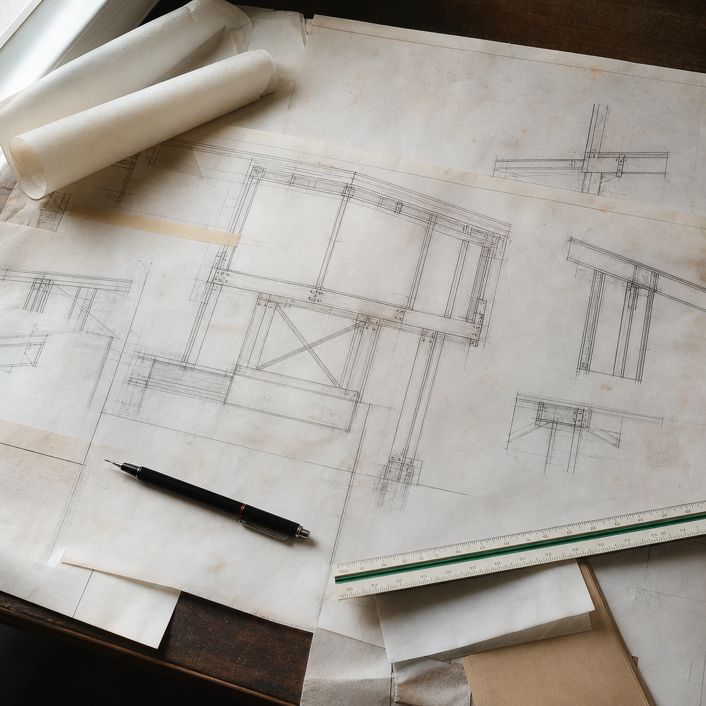 Drafting Structural Parapet Framing and Connections for Alberta Low-Slope Roofs