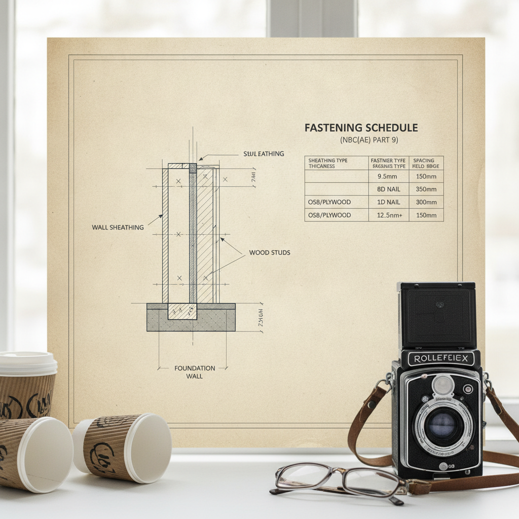Drafting Code-Compliant Fastening Schedules for Wall Sheathing in Alberta Homes