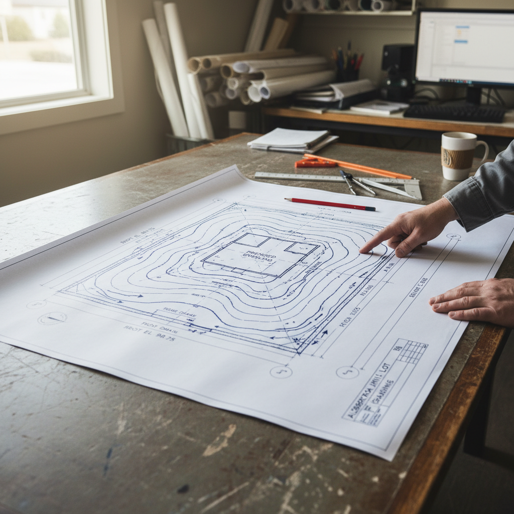 How to Read and Interpret Site Grading Plans for Alberta Infill Lots