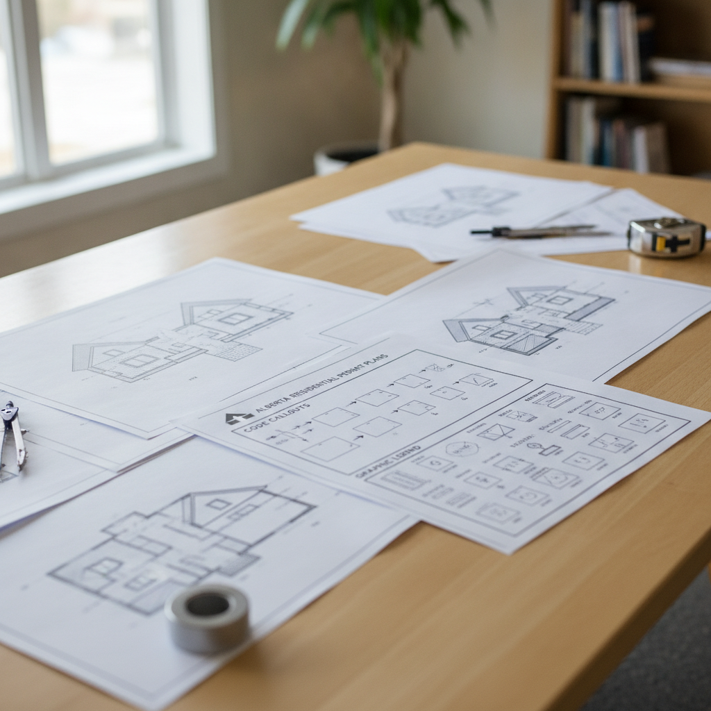 Standardizing Code Callouts and Graphic Legends for Alberta Residential Permit Plans