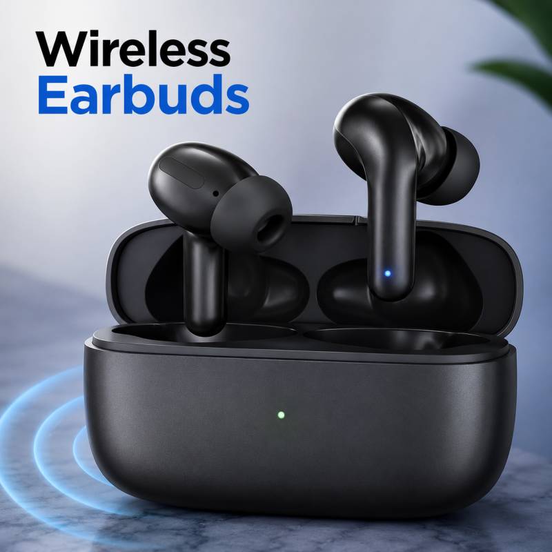 AirPods Wireless Headset – Black