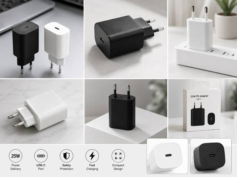 Original Samsung 25W PD Fast Charger Adapter USB-C | Type-C Single Port Fast Charging - image 2