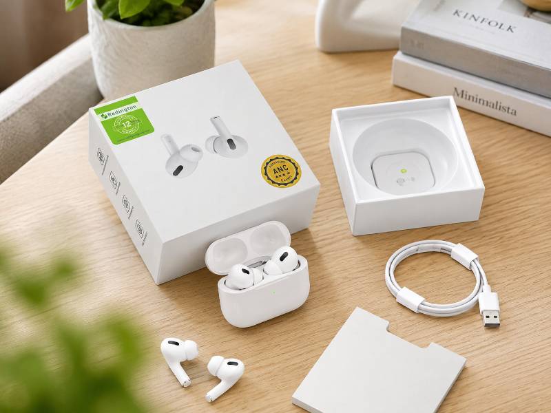 Redington AirPods 2nd Generation ANC Wireless Earbuds | Bluetooth 5.3 Earbuds with Charging Case - image 3