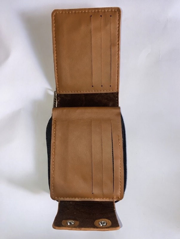 Wallet for Men - Luxury Brown Leather Long Clutch Wallet with Multi-Card Organizer and Zipper Pocket - image 4