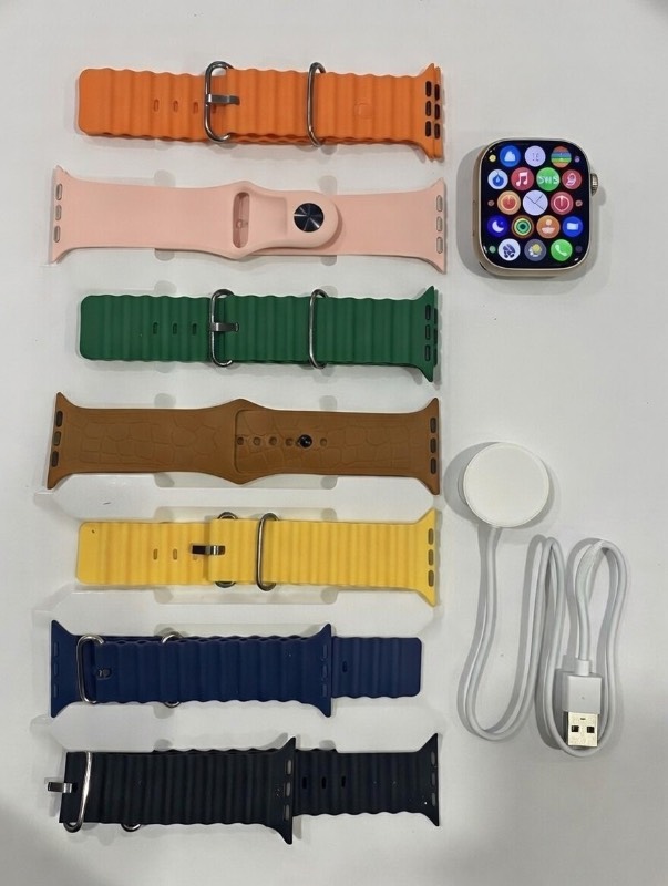 HiWatch Pro Series 109 Smartwatch - Apple Watch Style with Multiple Straps, Bluetooth Calling, Heart Rate & Health Monitoring - image 2