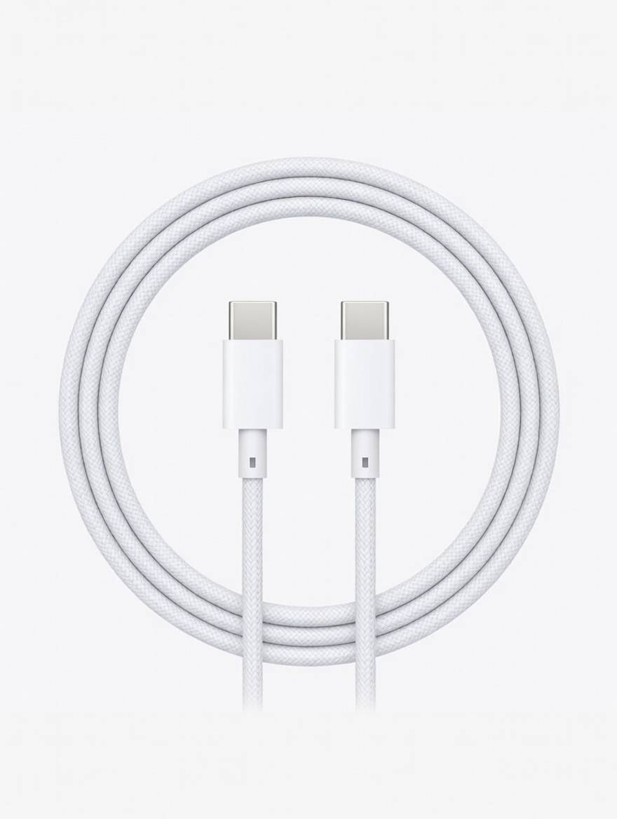 Premium USB-C to USB-C Fast Charging Cable - 60W Power Delivery (PD) & High-Speed Data Sync - Type-C to Type-C Cable for iPhone 15/16, Samsung, & Laptops