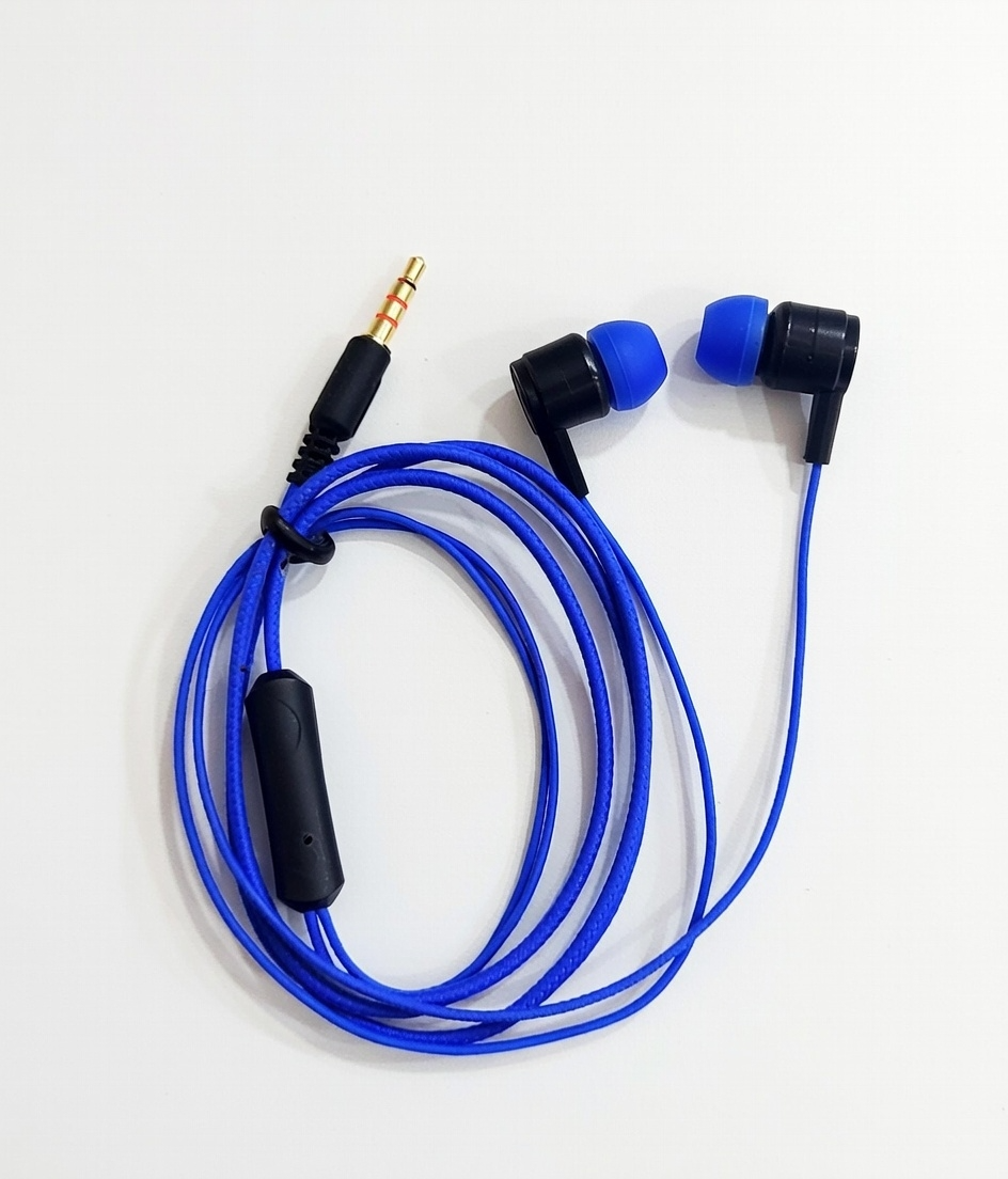 Heads Wired Earphones - Strong Bass In-Ear Headphones with Inline Microphone & Multifunction Button
