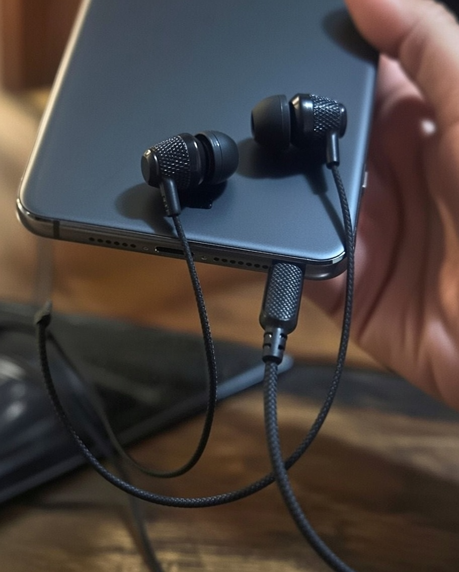 Heads Wired In-Ear Earphones - Strong Bass Audio with Inline Microphone & Multifunction Control Button - image 2