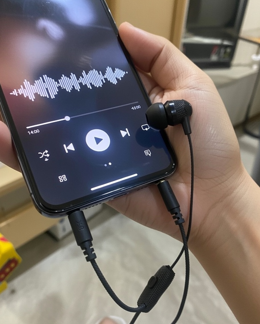 Heads Wired In-Ear Earphones - Strong Bass Audio with Inline Microphone & Multifunction Control Button - image 3