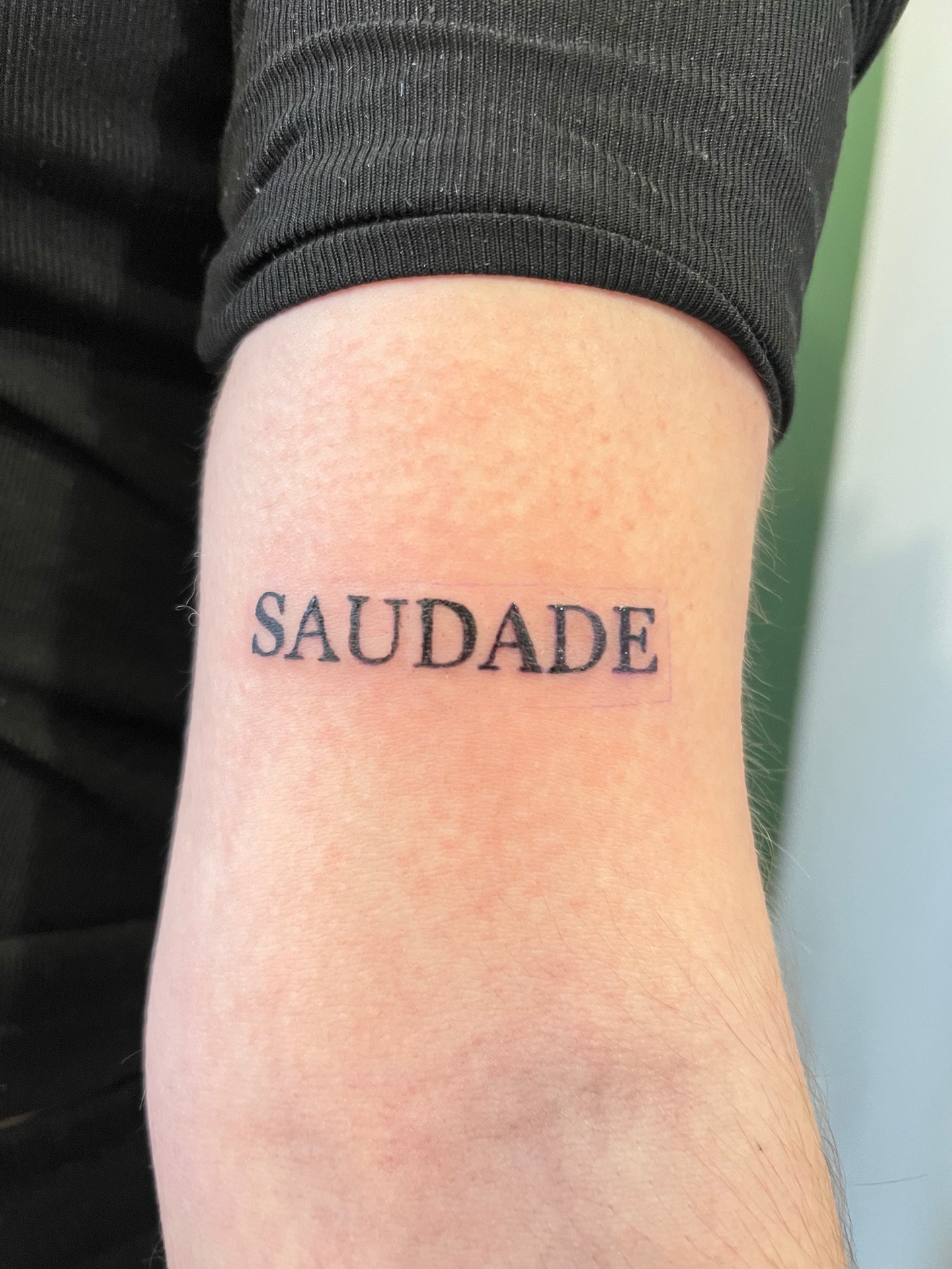 Un lettrage qui a du sens.