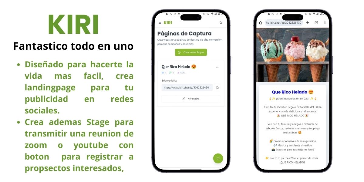 Interfaz de chat del Asistente IA de KIRI