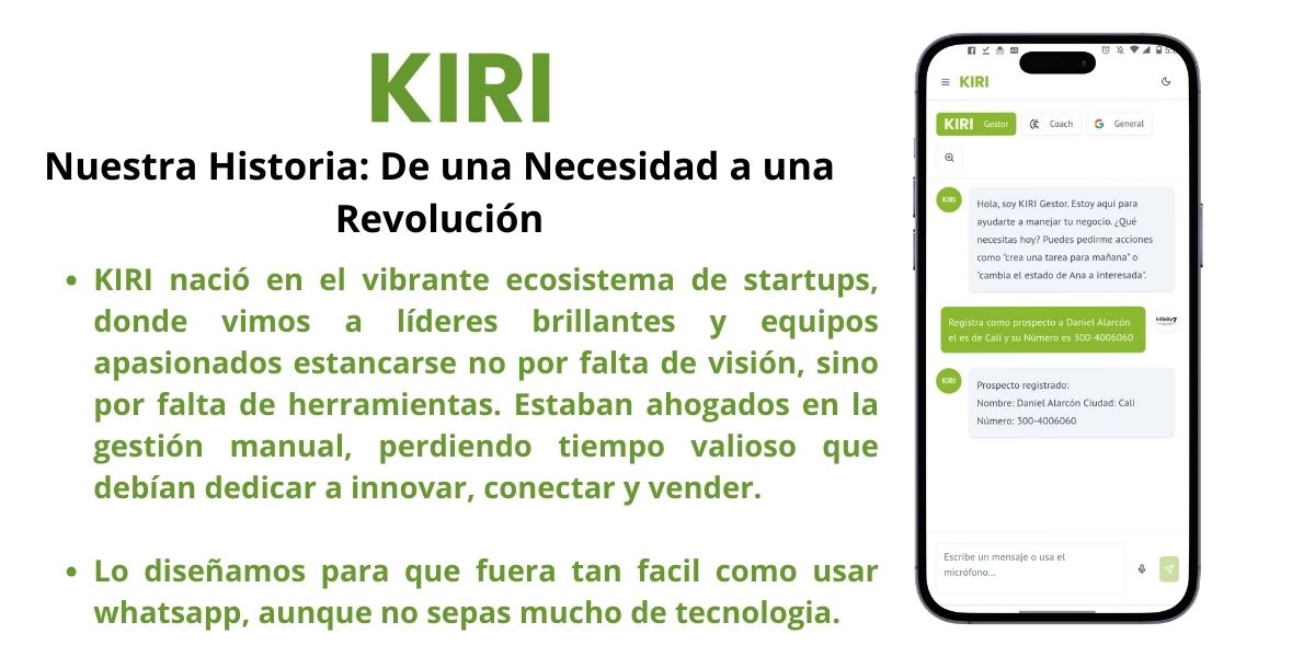 Calendario de equipo en KIRI