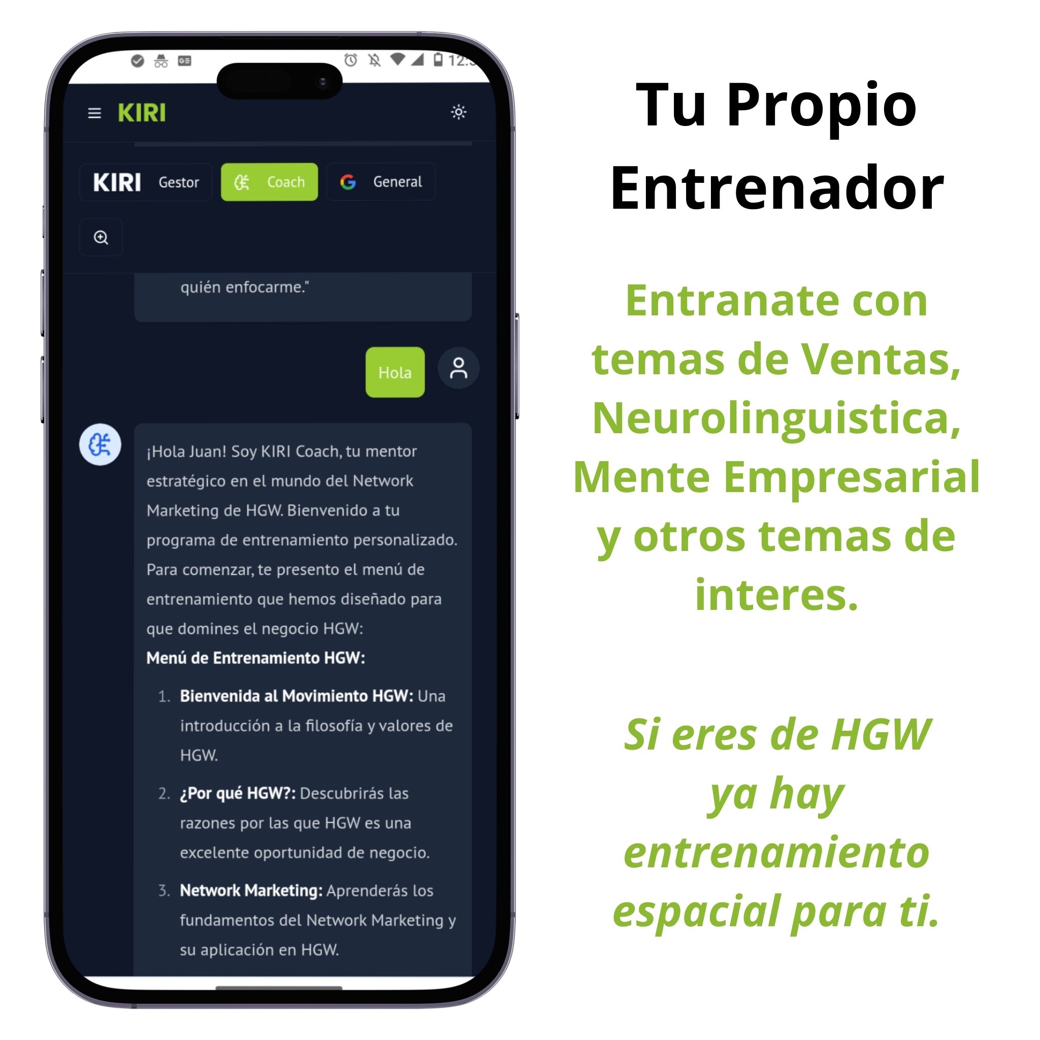 Captura de pantalla de la función: Asistente IA (Cerebro Gestor)