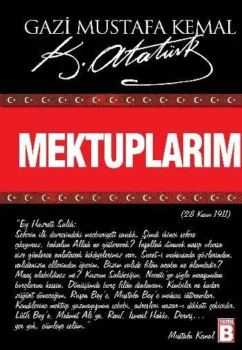 Mektuplarım by Mustafa Kemal Atatürk — book cover