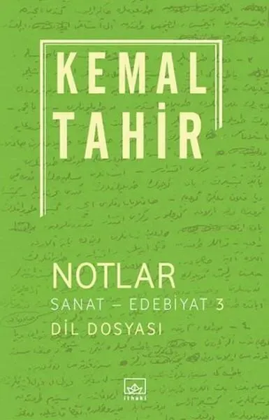 Notlar 3 / Sanat Edebiyat by Kemal Tahir — book cover