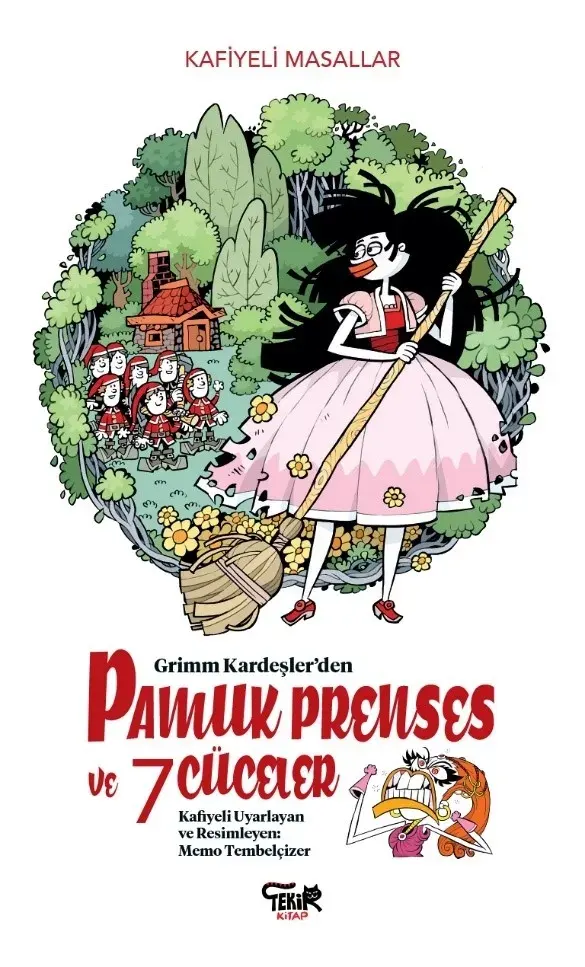 Pamuk Prenses ve 7 Cüceler by Grimm Kardeşler — book cover