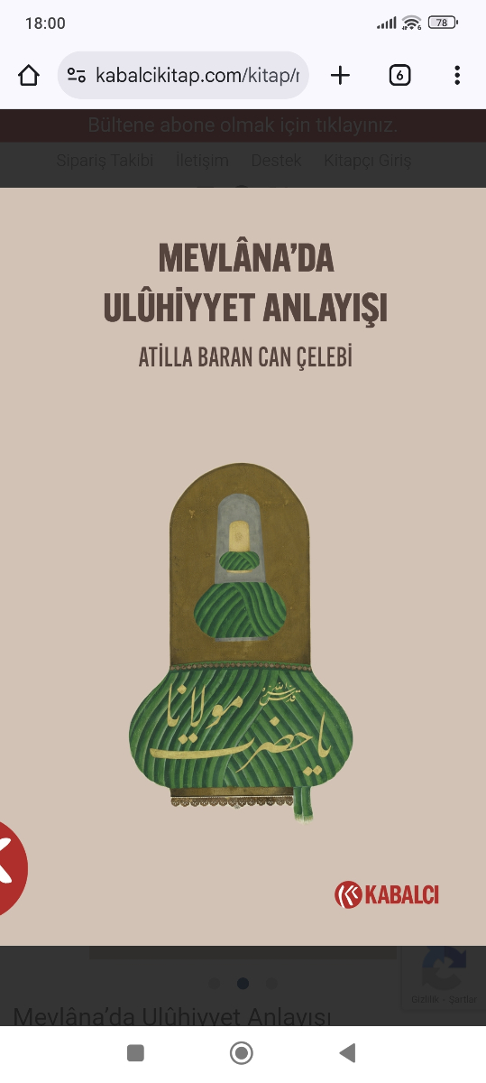 Mevlâna'da Uluhiyyet Anlayışı