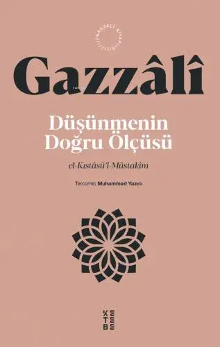 Düşünmenin Doğru Ölçüsü by İmam Gazali — book cover