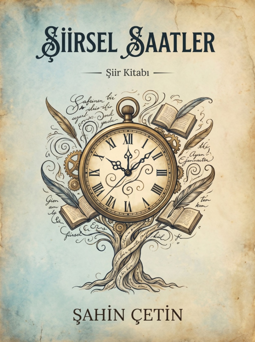 Şiirsel Saatler by Şahin Çetin — book cover